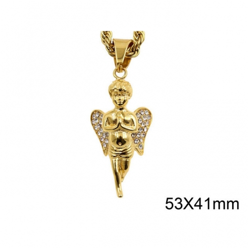 Wholesale Stainless Steel 316L Religion Pendant Without Chain NO.#SJ37P040