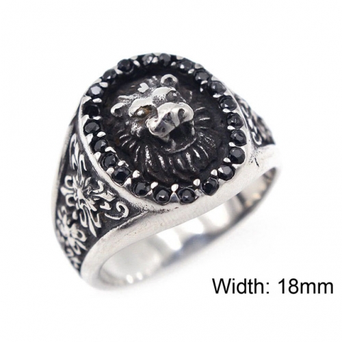 BC Wholesale Jewelry Stainless Steel 316L Animal Shape Rings NO.#SJ17R321