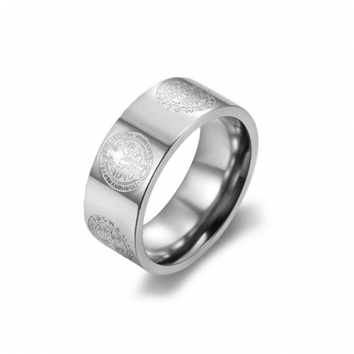 BC Jewelry Stainless Steel 316L Religion Rings NO.#SJ36R301