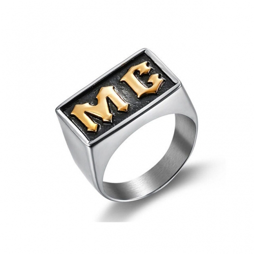 Wholesale Jewelry Stainless Steel 316L Font Rings NO.#SJ36R210