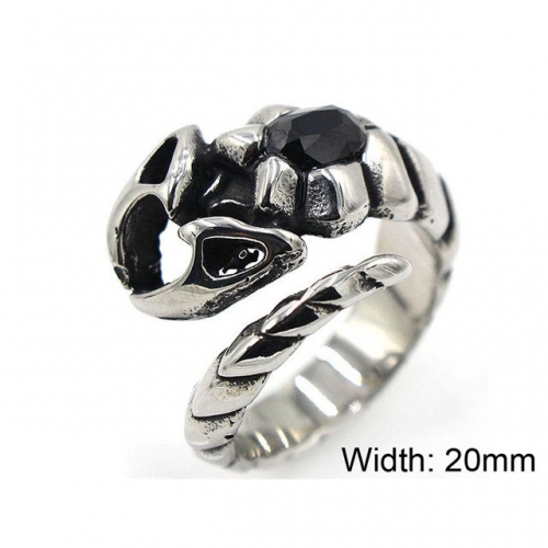 BC Wholesale Jewelry Stainless Steel 316L Animal Shape Rings NO.#SJ17R416