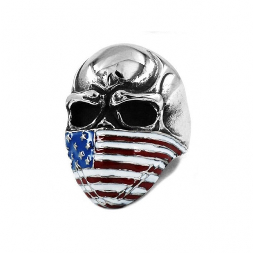 BC Jewelry Wholesale Stainless Steel 316L Skull Rings NO.#SJ36R212