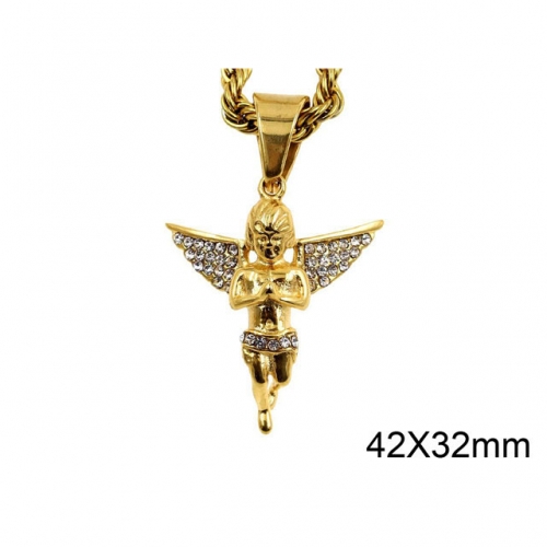Wholesale Stainless Steel 316L Religion Pendant Without Chain NO.#SJ37P046