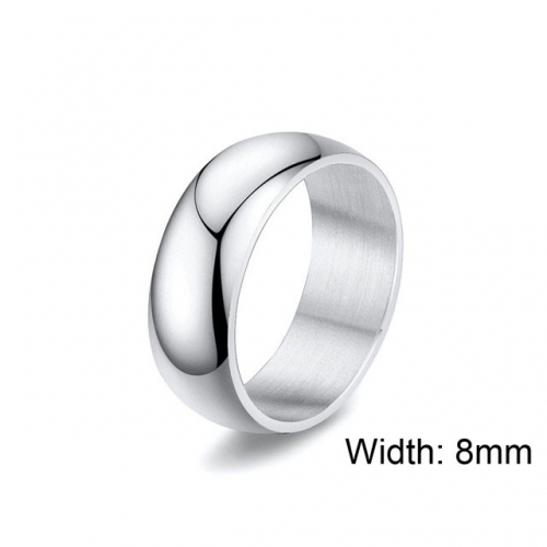 BC Wholesale Stainless Steel 316L Engravable Rings NO.#SJ38R052