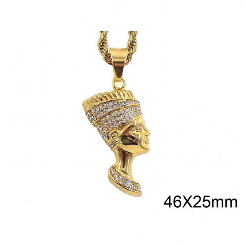 Wholesale Stainless Steel 316L Virgin Saints Pendant Without Chains NO.#SJ37P019