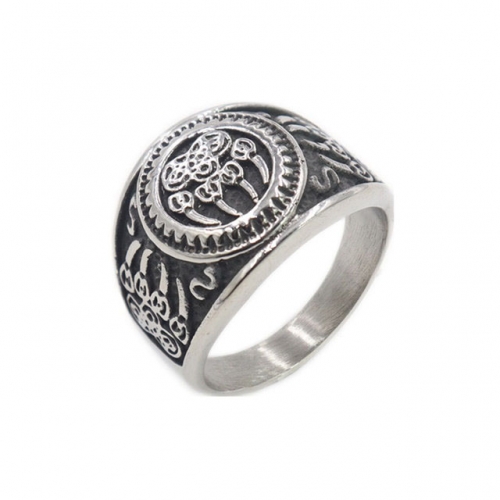 Wholesale Stainless Steel 316L Fashion Rings NO.#SJ36R397