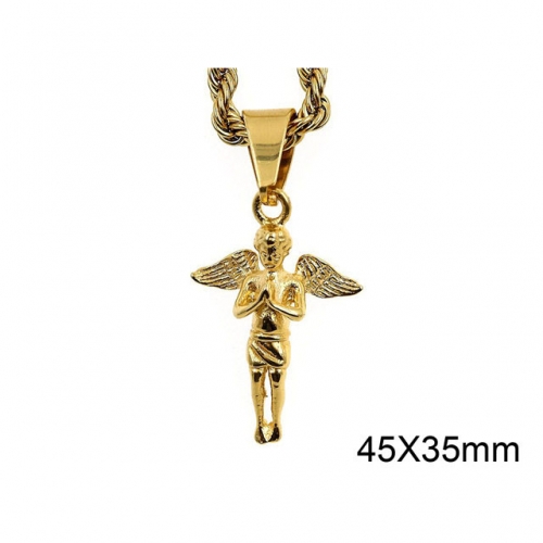 Wholesale Stainless Steel 316L Religion Pendant Without Chain NO.#SJ37P044