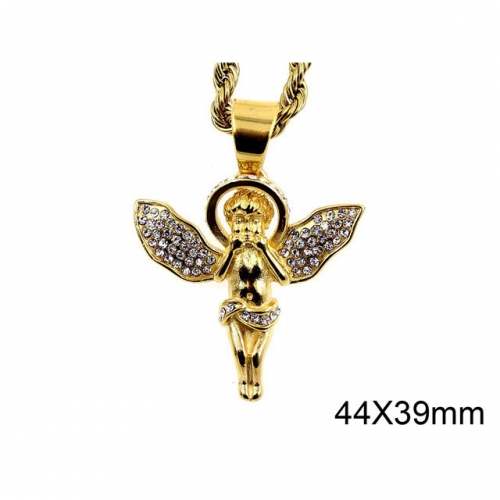 Wholesale Stainless Steel 316L Religion Pendant Without Chain NO.#SJ37P047