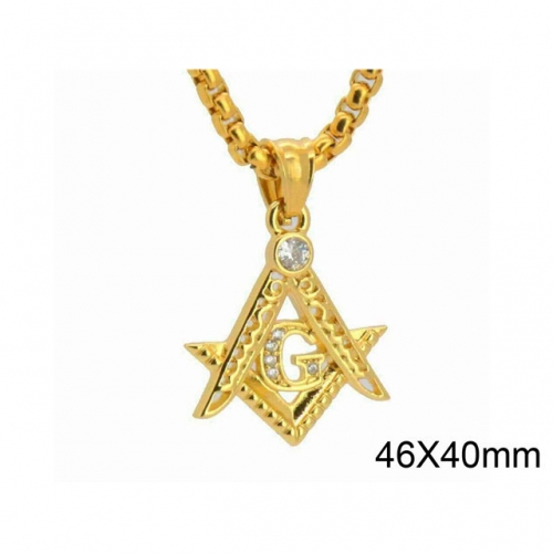 BC Jewelry Wholesale Stainless Steel 316L CZ Pendant Without Chain NO.#SJ37P026