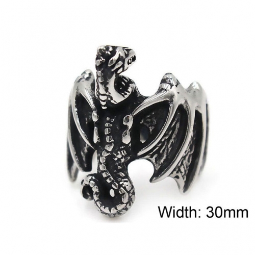 BC Wholesale Jewelry Stainless Steel 316L Animal Shape Rings NO.#SJ17R393