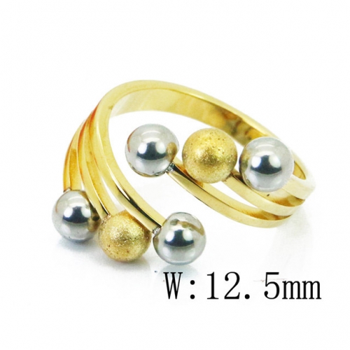 Wholesale Stainless Steel 316L Popular Rings NO.#BC19R0610HHS