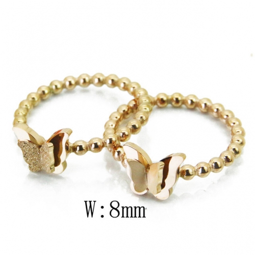 Wholesale Stainless Steel 316L Jewelry Stack Ring Set NO.#BC19R0694HIW