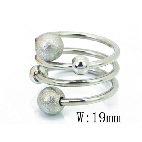 Wholesale Stainless Steel 316L Popular Rings NO.#BC19R0589PW