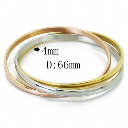 Wholesale 316L Stainless Steel Bangles Sets NO.#BC19B0416HNX