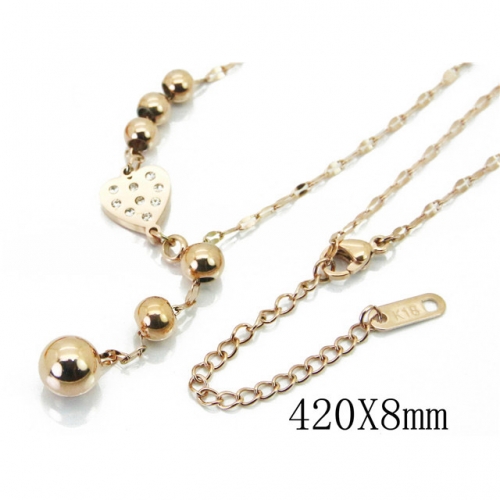 Wholesale Stainless Steel 316L Lover Jewelry Necklace NO.#BC19N0199HTT