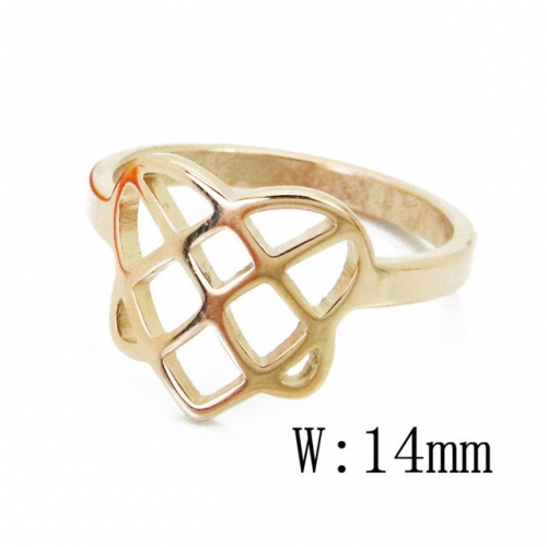Wholesale Stainless Steel 316L Jewelry Lover Rings NO.#BC19R0655OE