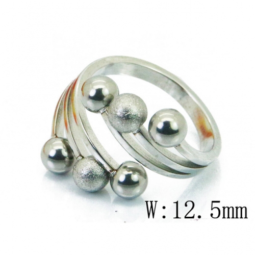 Wholesale Stainless Steel 316L Popular Rings NO.#BC19R0607HGG