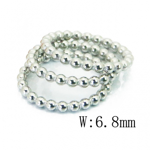 Wholesale Stainless Steel 316L Jewelry Stack Ring Set NO.#BC19R0688HHV