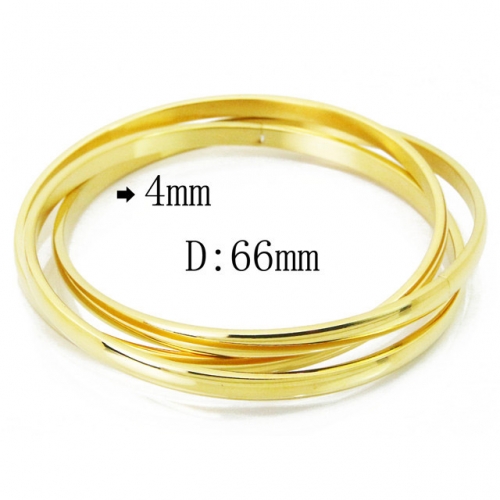 Wholesale 316L Stainless Steel Bangles Sets NO.#BC19B0415HOS