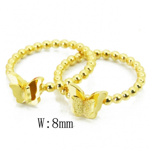 Wholesale Stainless Steel 316L Jewelry Stack Ring Set NO.#BC19R0693HID