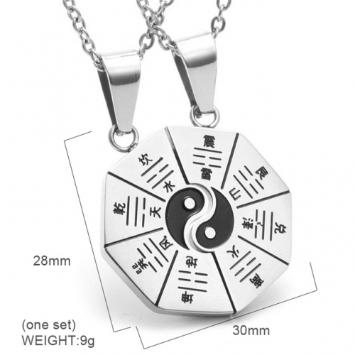 BC Wholesale Stainless Steel 316L Scripture Series Pendants Without Chain NO.#SJ6PS233745