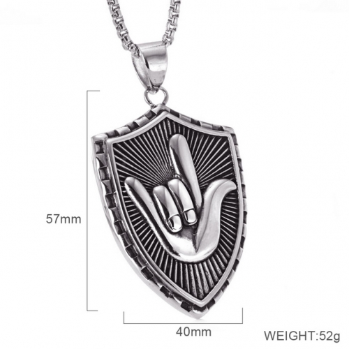 BC Wholesale 316L Stainless Steel Jewelry Religion Pendant Without Chain NO.#SJ6PS240600