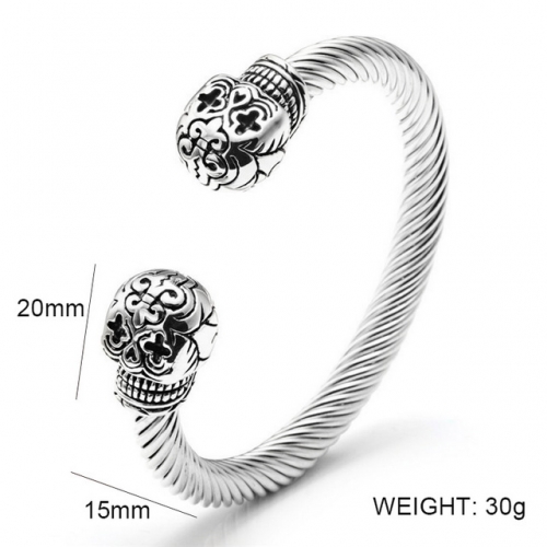 BC Jewelry Wholesale Jewelry Steel Cable Bangles NO.#SJ6BS213671
