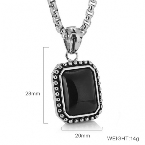 BC Jewelry Wholesale Stainless Steel 316L CZ Pendant Without Chain NO.#SJ6PS3518