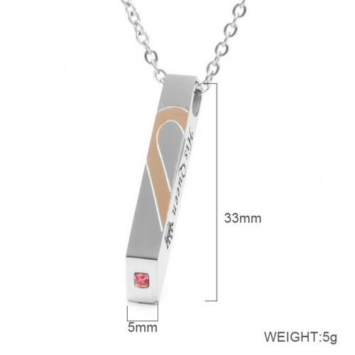 BC Jewelry Wholesale Stainless Steel 316L CZ Pendant Without Chain NO.#SJ6PL233718