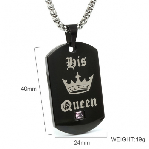 BC Jewelry Wholesale Stainless Steel 316L CZ Pendant Without Chain NO.#SJ6PL233740