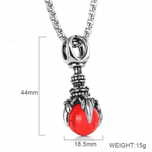 BC Jewelry Wholesale Stainless Steel 316L CZ Pendant Without Chain NO.#SJ6PR243583