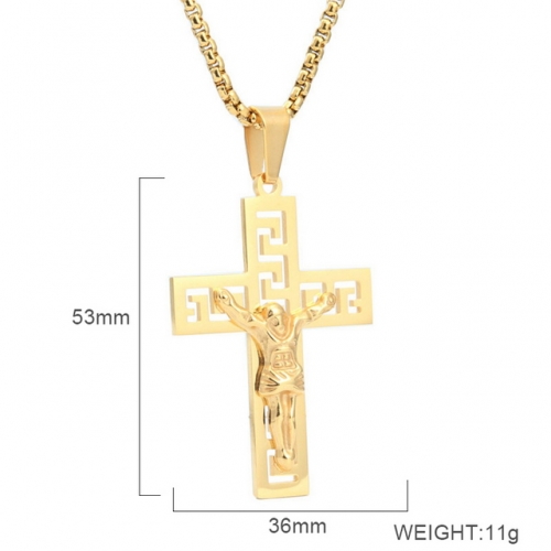 BC Wholesale Stainless Steel Jewelry Jesus Pendants Without Chain NO.#SJ6PG250024