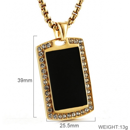 BC Jewelry Wholesale Stainless Steel 316L CZ Pendant Without Chain NO.#SJ6PG113907