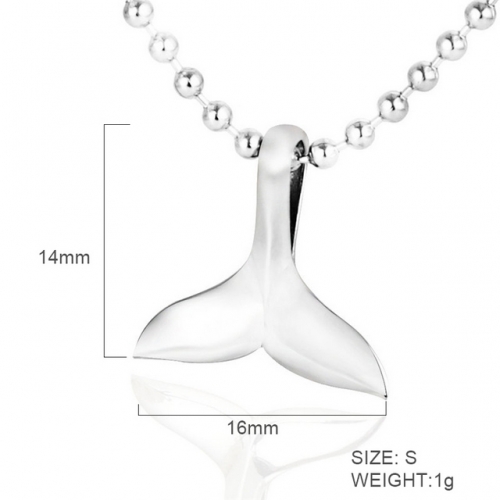 Wholesale Stainless Steel 316L Animal Shape Pendant Without Chain NO.#SJ6PS213874