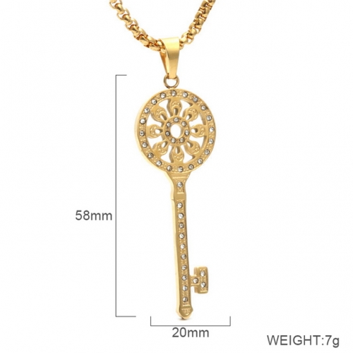 BC Jewelry Wholesale Stainless Steel 316L CZ Pendant Without Chain NO.#SJ6PG233698