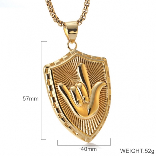 BC Wholesale 316L Stainless Steel Jewelry Religion Pendant Without Chain NO.#SJ6PG240600