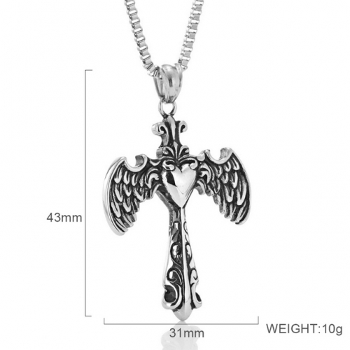 BC Wholesale Stainless Steel 316L Jewelry Feather Pendants Without Chain NO.#SJ6PB213261
