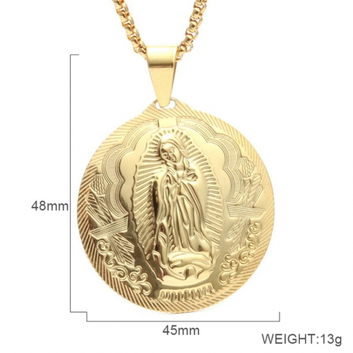 BC Wholesale 316L Stainless Steel Jewelry Religion Pendant Without Chain NO.#SJ6PG233694