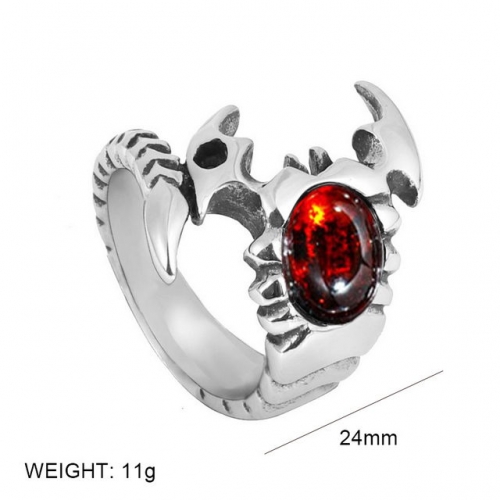 BC Jewelry Wholesale Stainless Steel 316L Animal Shape Rings NO.#SJ6RR222265