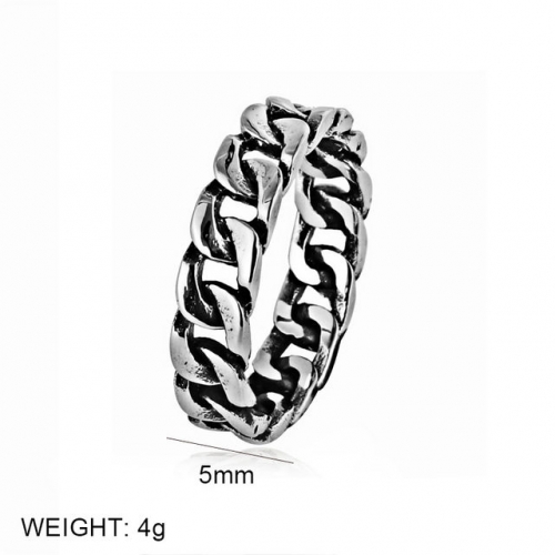 BC Wholesale Stainless Steel 316L Jewelry Hollow Rings NO.#SJ6RSS243842