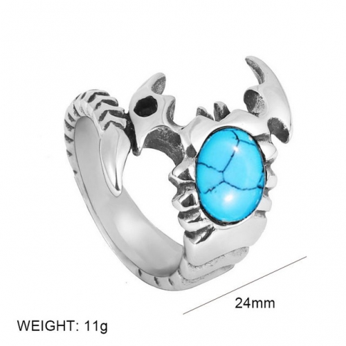 BC Jewelry Wholesale Stainless Steel 316L Animal Shape Rings NO.#SJ6RK222265