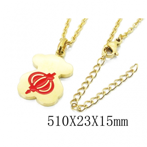 BC Wholesale Stainless Steel 316L Fashion Jewelry Necklace NO.#BC90N0210HHQ