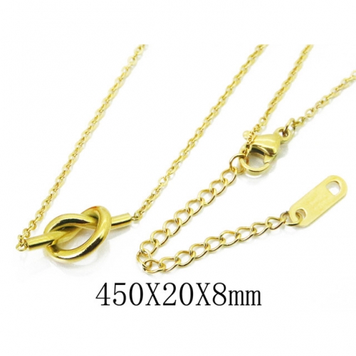 BC Wholesale Stainless Steel 316L Fashion Jewelry Necklace NO.#BC09N1049NX