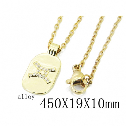 Wholesale Fashion Copper Alloy Jewelry Necklace NO.#BC35N0575PE