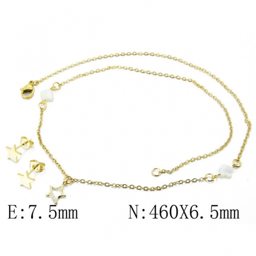 BC Wholesale Stainless Steel 316L Fashion Jewelry Sets NO.#BC12S0941N5