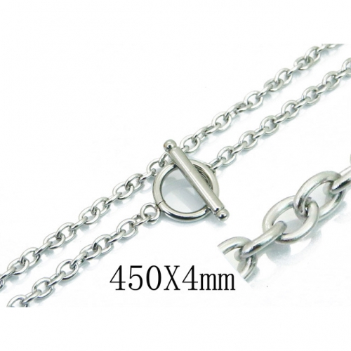 Wholesale Stainless Steel 316L Chains Necklace NO.#BC40N1103JL