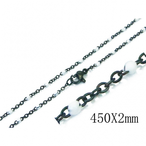 Wholesale Stainless Steel 316L Chains Necklace NO.#BC70N0535KE