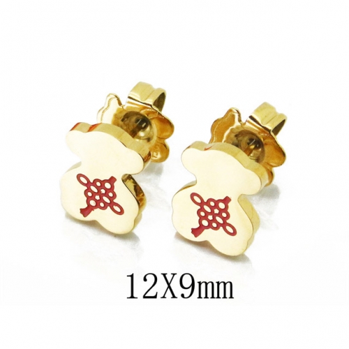 BC Jewelry Wholesale Stainless Steel 316L Earrings NO.#BC90E0301HCC