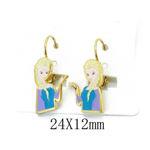 BC Jewelry Wholesale Stainless Steel 316L Earrings NO.#BC12E0149JW
