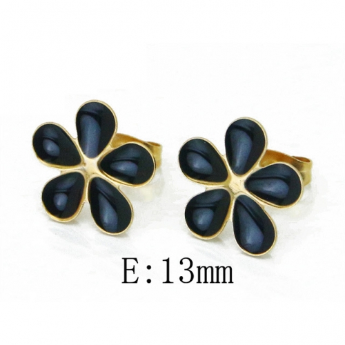 BC Jewelry Wholesale Stainless Steel 316L Earrings NO.#BC80E0507KF